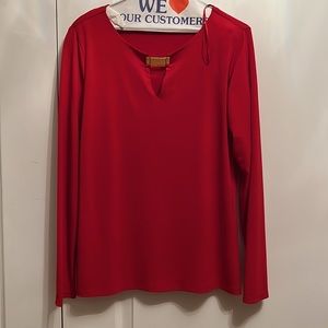 Michael Kors Red Blouse